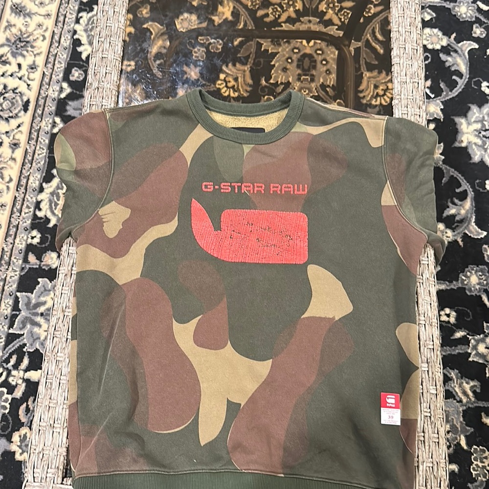 G Star Camo Sweatshirt